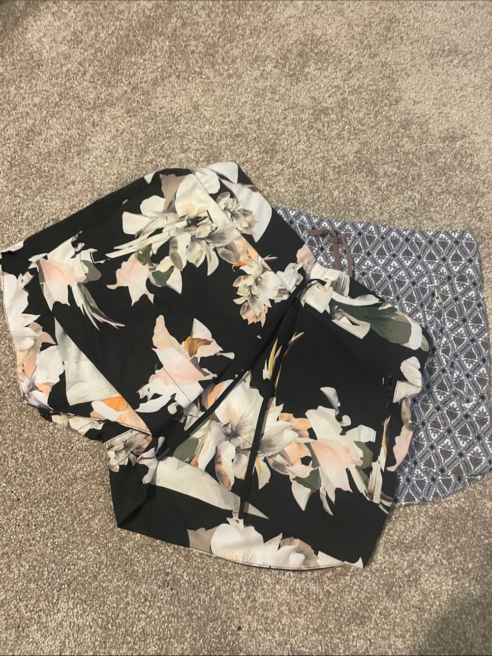 TWO pair Athleta 3” inseam shorts